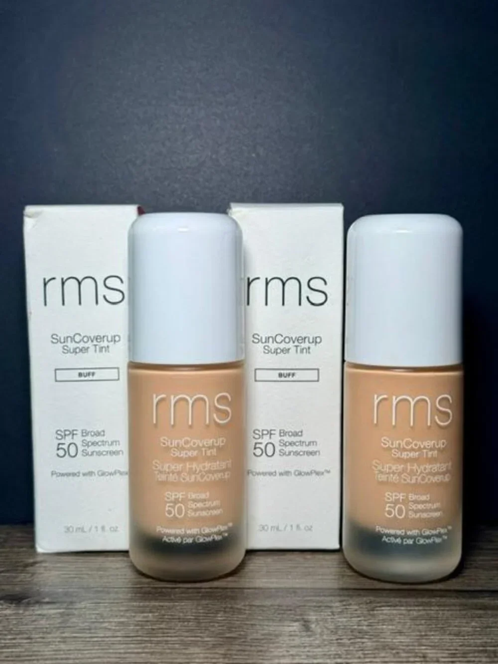 RMS Beauty SunCoverup Super Tint SPF 50 — Shade BUFF (2 Available)